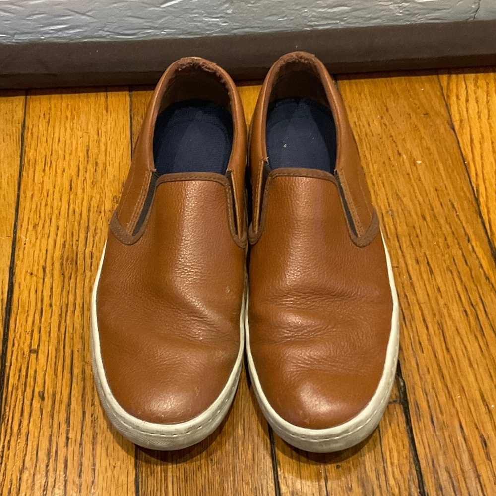 Cole Haan Tan Leather Slip-On Men's Loafers
